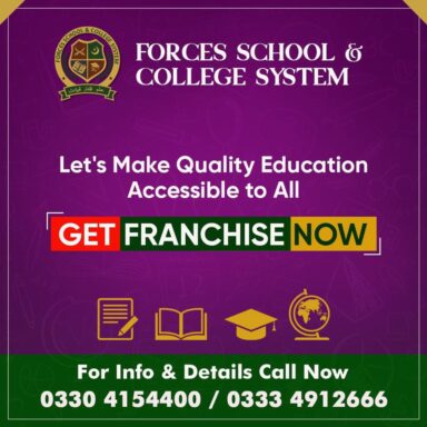 Join hands with Forces School & College System