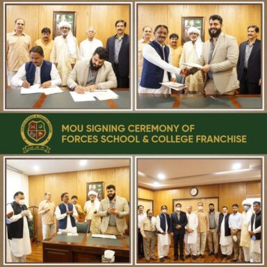 MOU Signing Ceremony of Forces School & College System Franchise