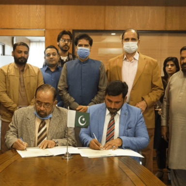 MOU signing ceremony of Forces School Franchise Sir Mohammad Bashir Campus Hafizabad