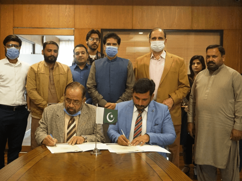 MOU signing ceremony of Forces School Franchise Sir Mohammad Bashir Campus Hafizabad
