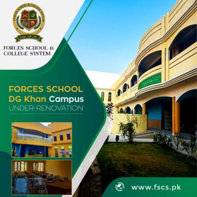 Forces School DG Khan Campus under renovation