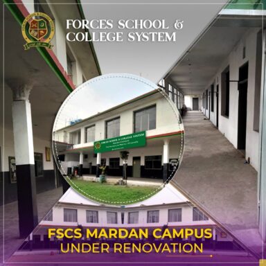 Forces School Mardan Campus under renovation!