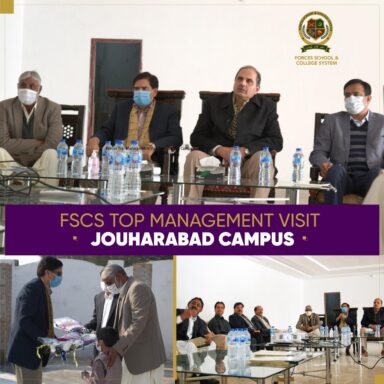 Forces School & College System Top Management's Visit to Jouharabad Campus.