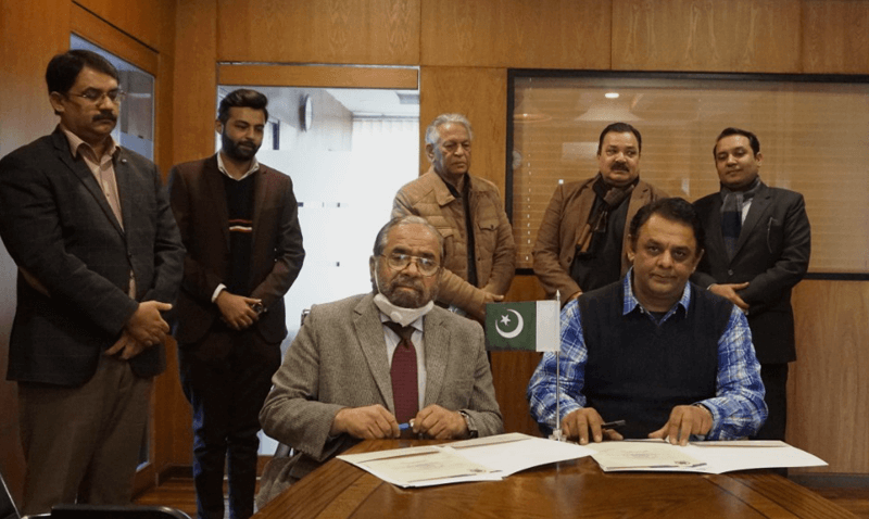 MOU Signing for Forces School Campus Shahi Bagh - Peshawar