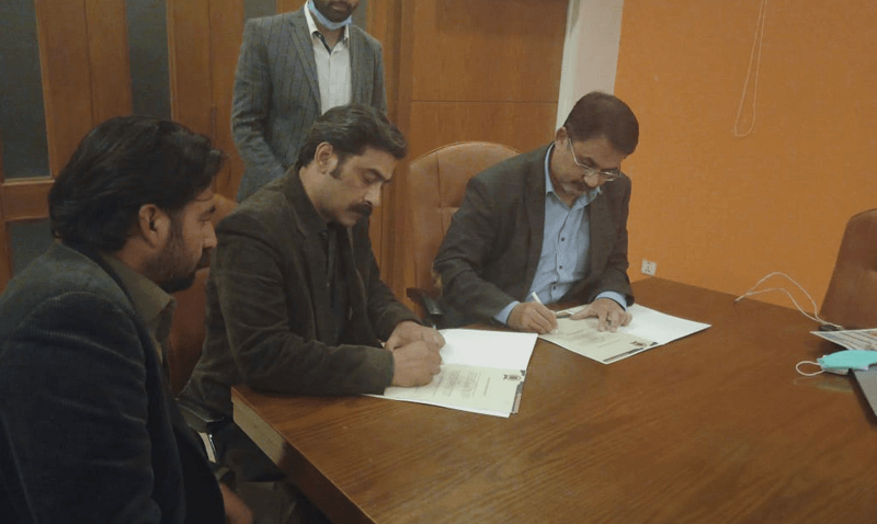 Mou signing for Abbottabad Campus