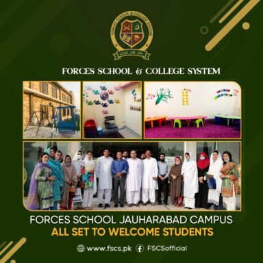 Jauharabad Campus is all set to welcome students.