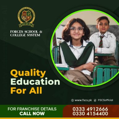 Quality education for all.