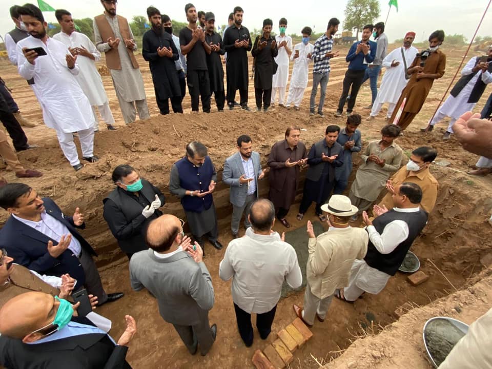 Foundation Laying Ceremony at BWC