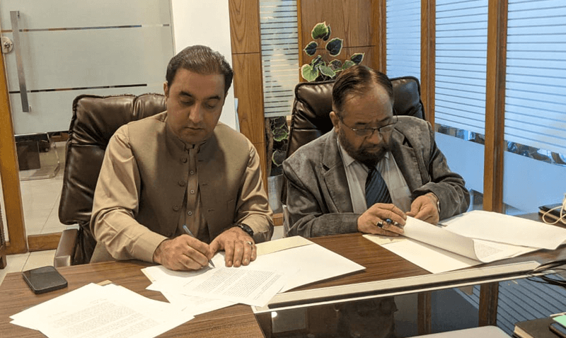 MOU Signing Ceremony for Swabi Campus