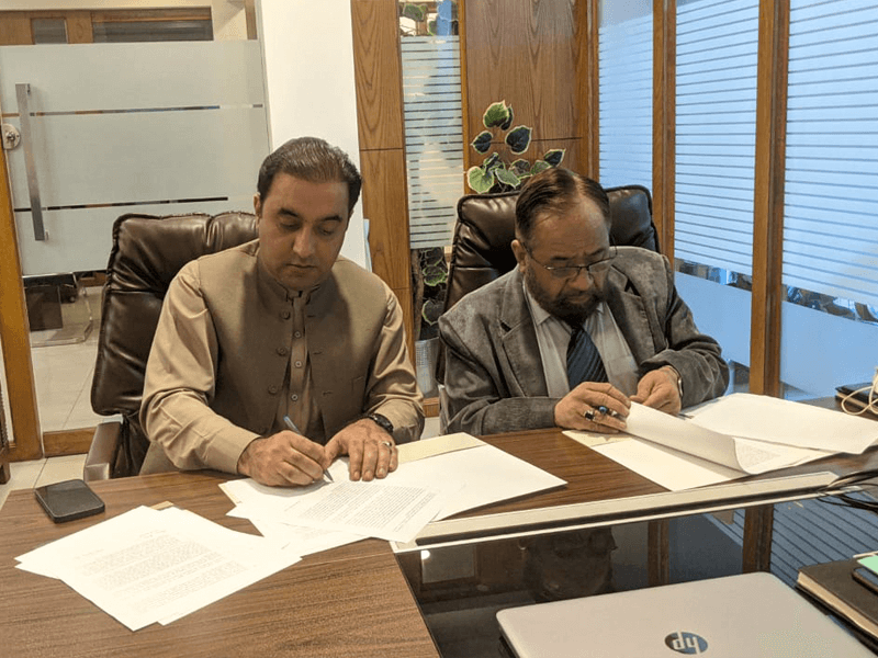 MOU Signing Ceremony for Swabi Campus
