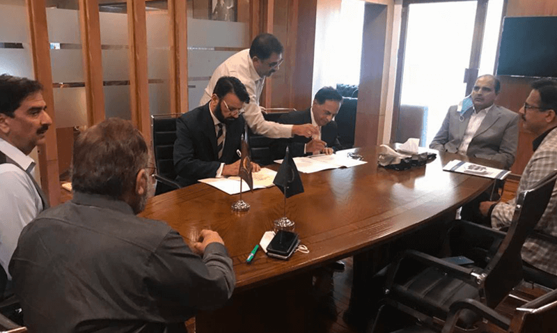 MOU Signing for Forces School Paris Road Sialkot Campus