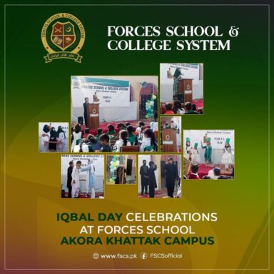 Iqbal Day Celebrations at Forces School Akora Khattak Campus