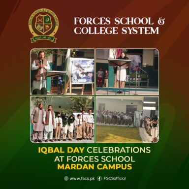 Iqbal Day Celebrations at Forces School Mardan Campus