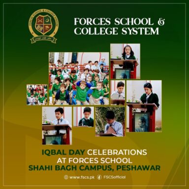 Iqbal Day Celebrations at Forces School Shahi Bagh Campus, Peshawar