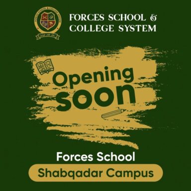 Alhamdulilah - Forces School Shabqadar Campus - OPENING SOON