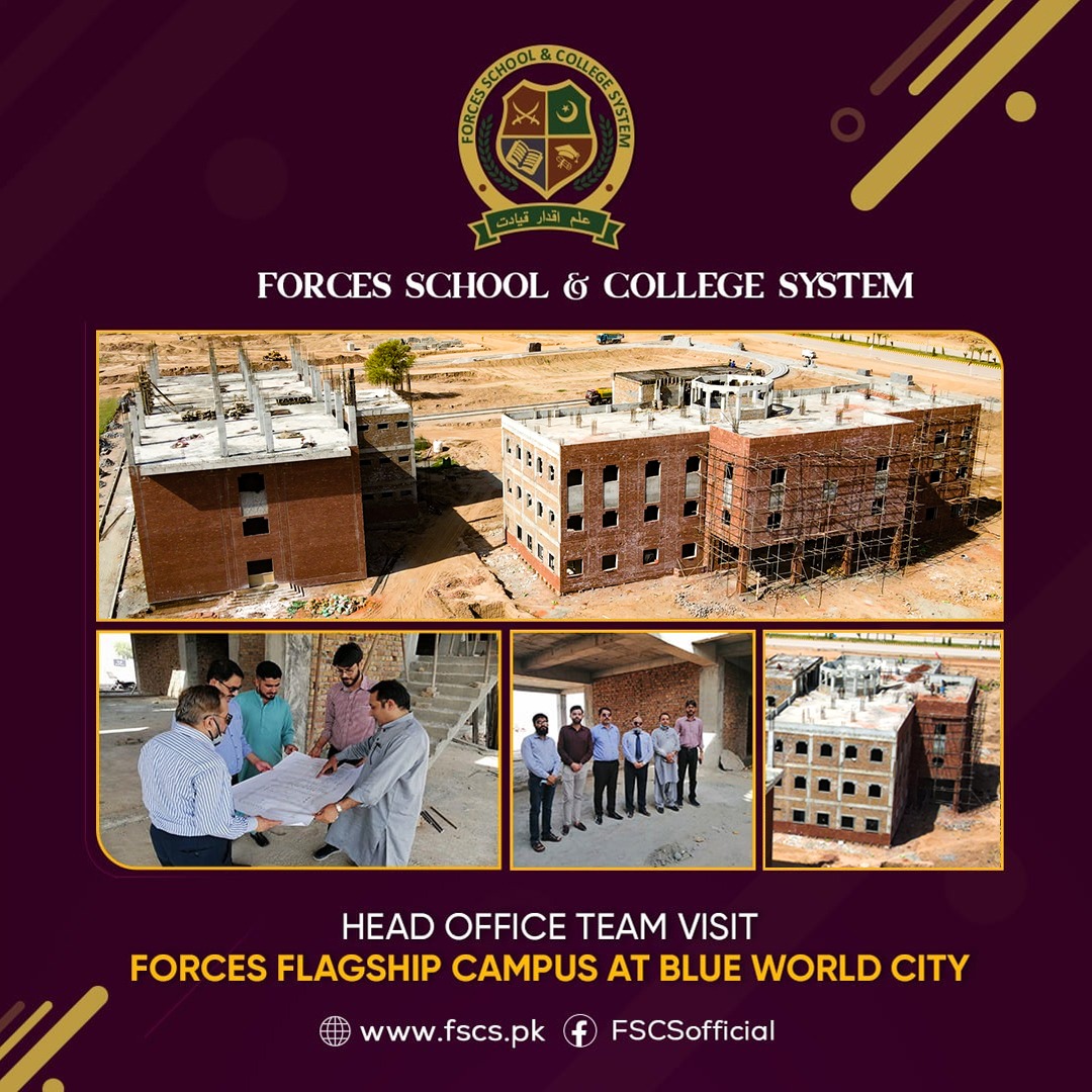 Head Office Team Visit Forces Flagship At Campus Blue World City