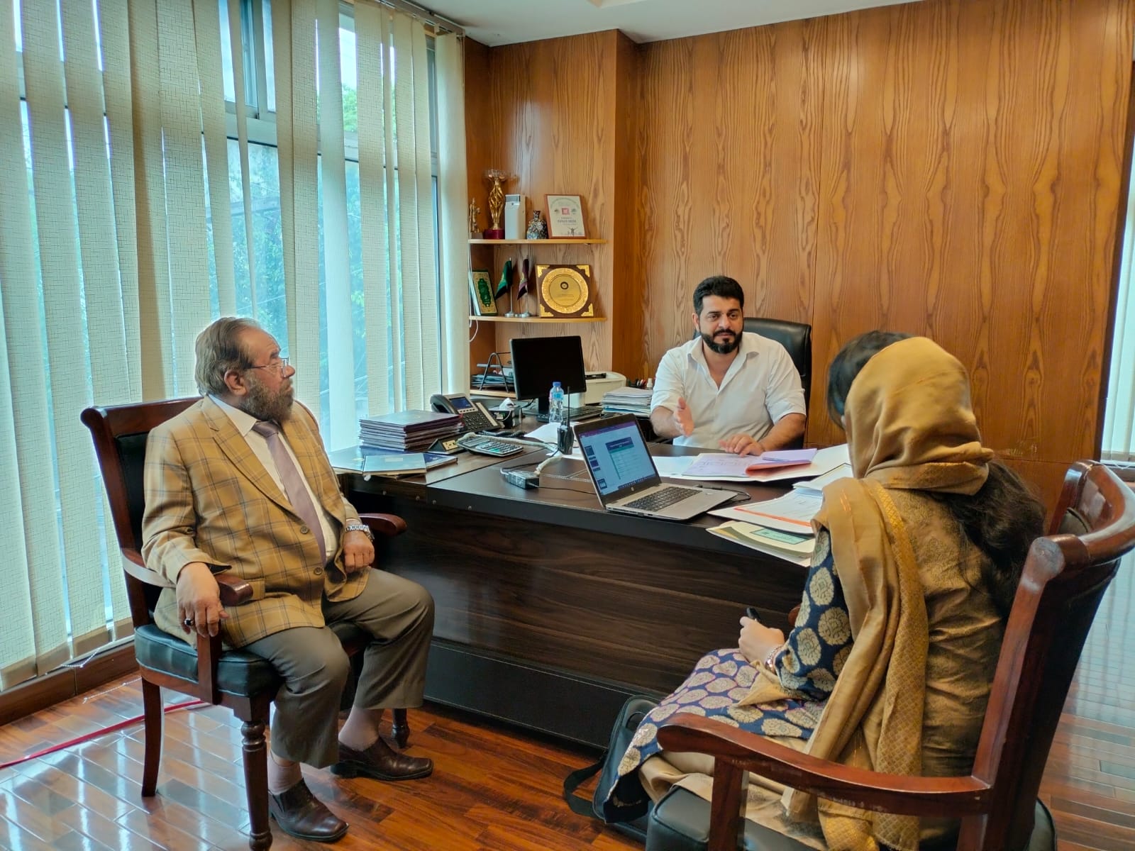 Alhamdulillah – Progress review meeting at Forces School & College System Head Office