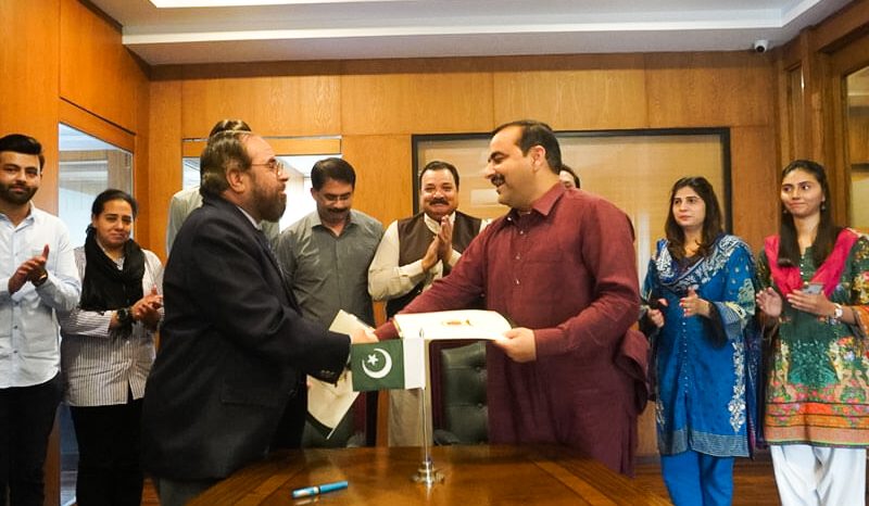 MOU Signing Ceremony Basirpur Campus in District, Okara