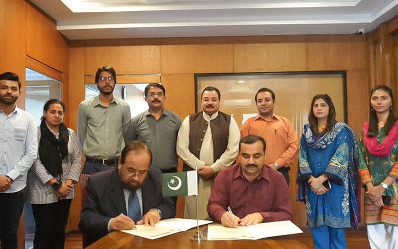 MOU Signing Ceremony Basirpur Campus in District, Okara