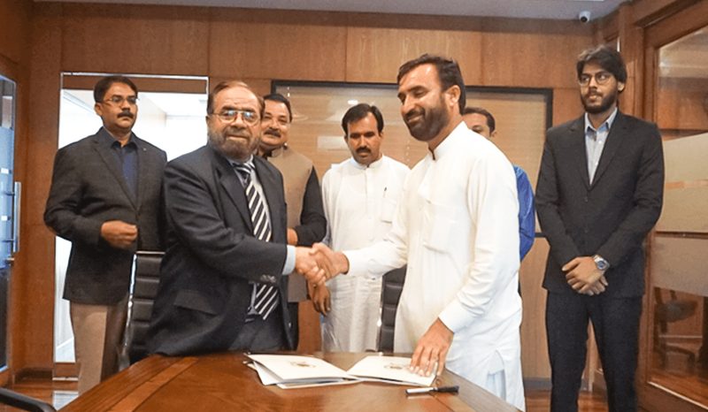 MOU Signing Ceremony Of Forces School Franchise At Mardan Campus