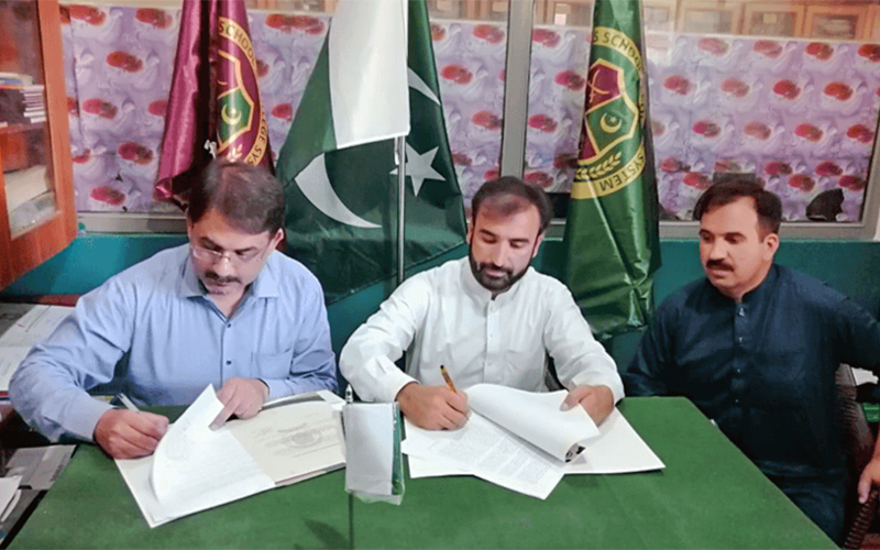 MOU Signing Ceremony for Katlang Campus