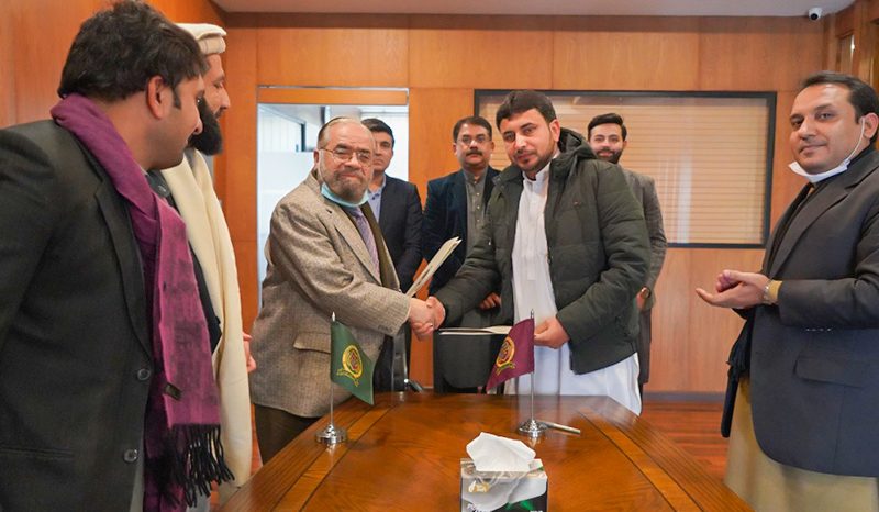 MOU Signing Ceremony of Forces School Charsadda Campus