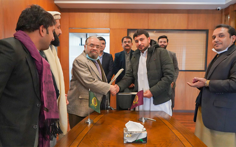 MOU Signing Ceremony of Forces School Charsadda Campus