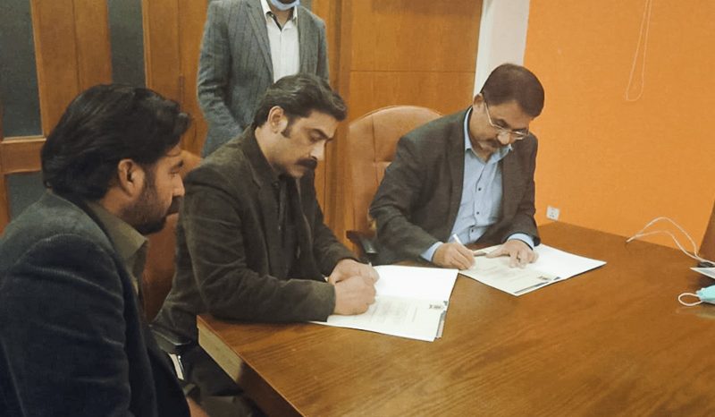 MOU Signing for Abbottabad Campus