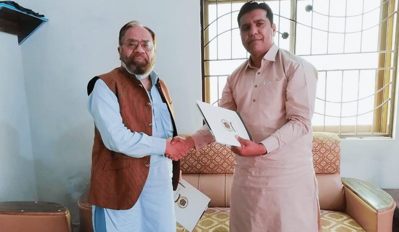 MOU Signing for kror Lal Essan Campus, District Layyah