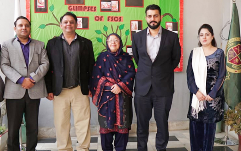 CEO Forces School & College System, visits Forces School Peshawar Campus