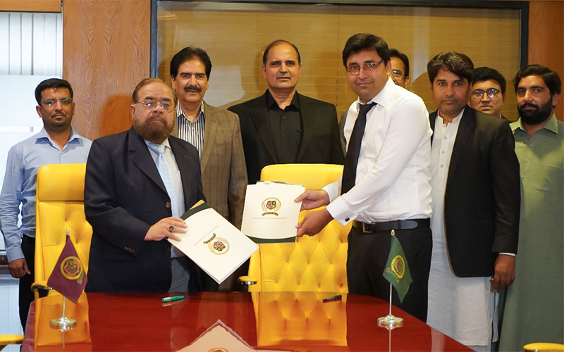 MoU Signing Ceremony Baba Fareed Campus (Pakpattan)