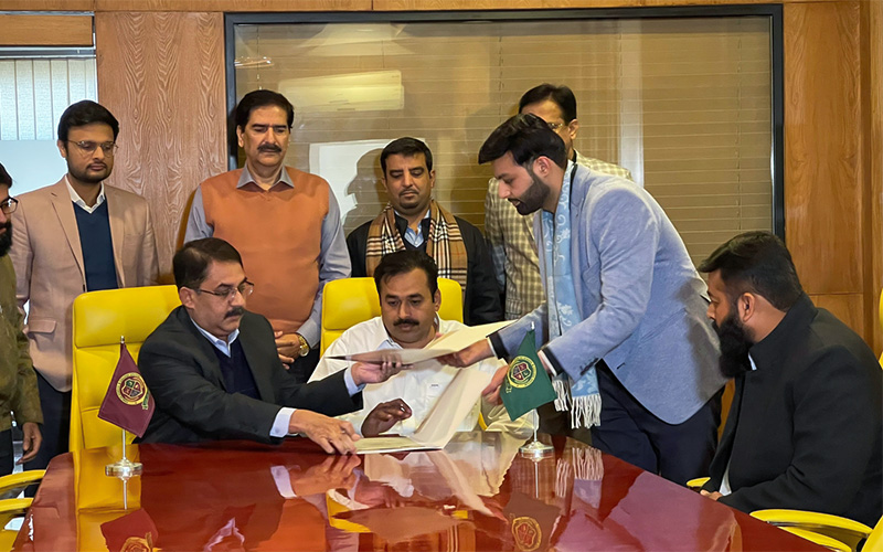 MoU Signing Ceremony Gulzar e Quaid Campus (Rawalpindi)