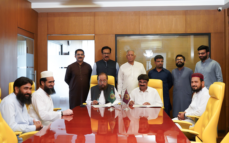 MoU Signing Ceremony Khalid Bin Waled Campus (Okara)