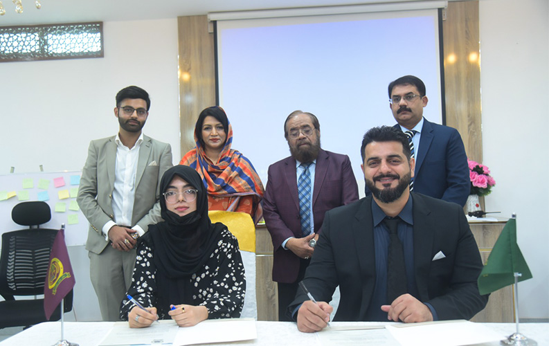 MoU Signing Ceremony Peoples Colony Campus (Gujranwala)