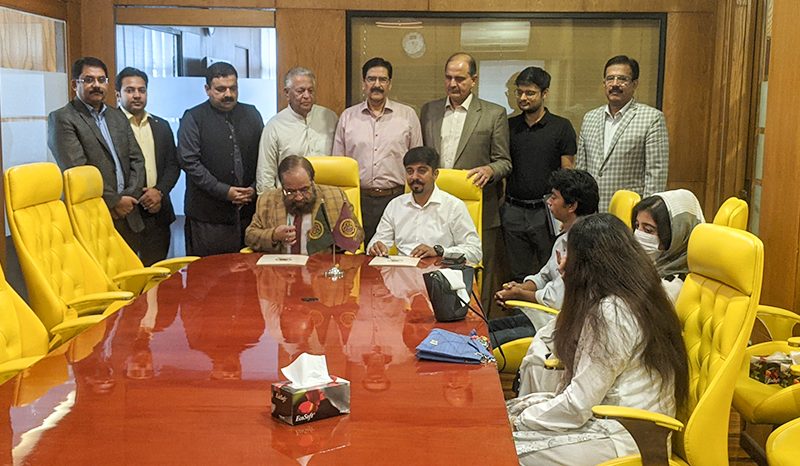 MoU Signing Ceremony SALAAR Campus, Khanpur (R.Y.K.)