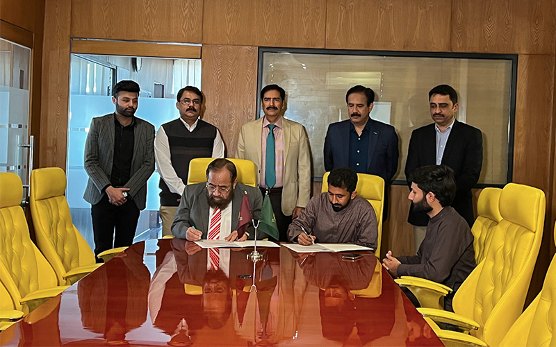 MoU Signing Ceremony Bhilomar Campus Tehsil Talagand