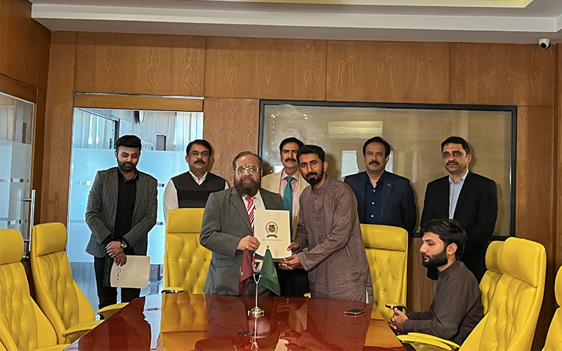 MoU Signing Ceremony Bhilomar Campus Tehsil Talagand