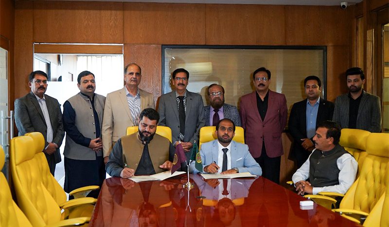 MoU Signing Ceremony Mangat Campus district, Mandi Bahauddin