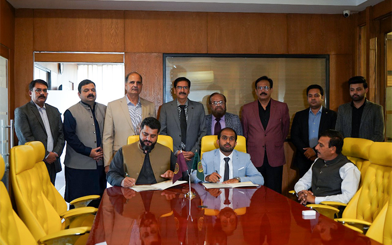 MoU Signing Ceremony Mangat Campus district, Mandi Bahauddin