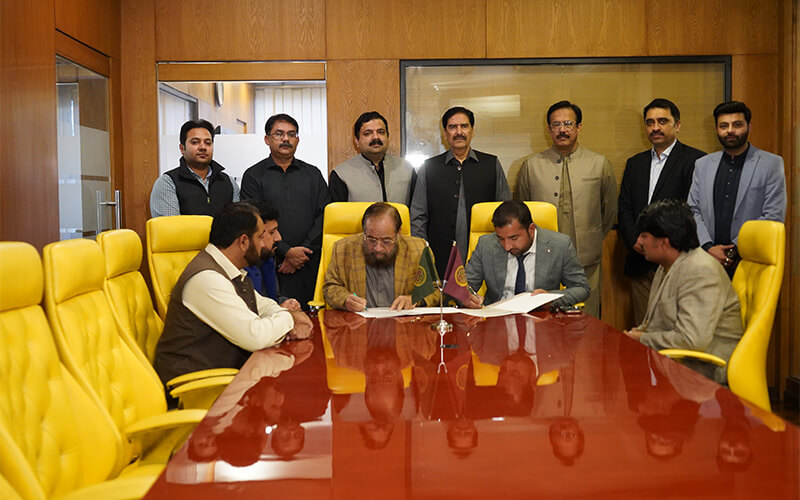 MoU Signing Ceremony Ahmed Campus, Mandi Bahauddin