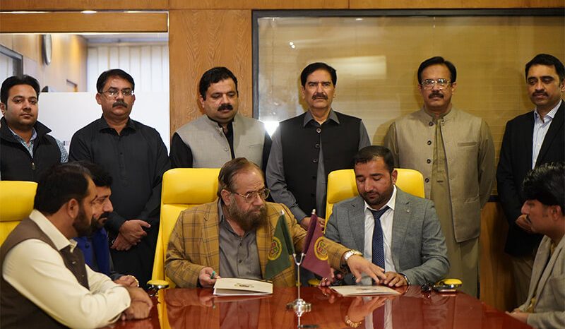 MoU Signing Ceremony Ahmed Campus, Mandi Bahauddin