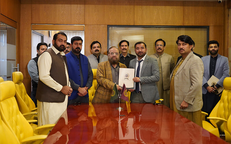 MoU Signing Ceremony Ahmed Campus, Mandi Bahauddin