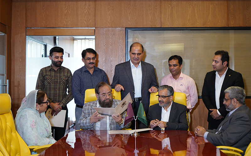 MoU Signing Ceremony Allama Iqbal Town Campus, Lahore