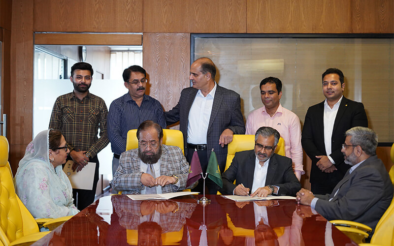 MoU Signing Ceremony Allama Iqbal Town Campus, Lahore