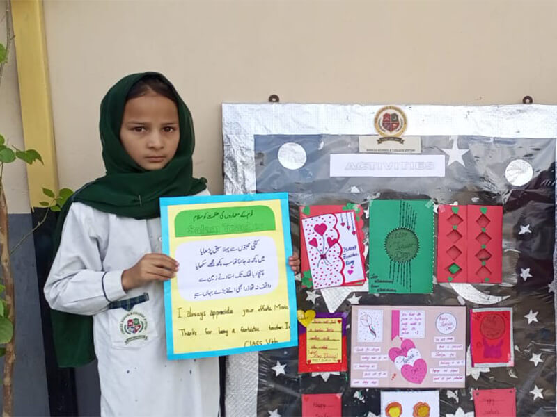 TEACHERS DAY CELEBRATIONS Hill View Campus, Islamabad