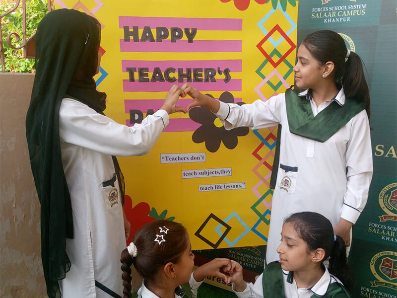 TEACHERS DAY CELEBRATIONS Salaar Campus, Khanpur (R.Y.K)