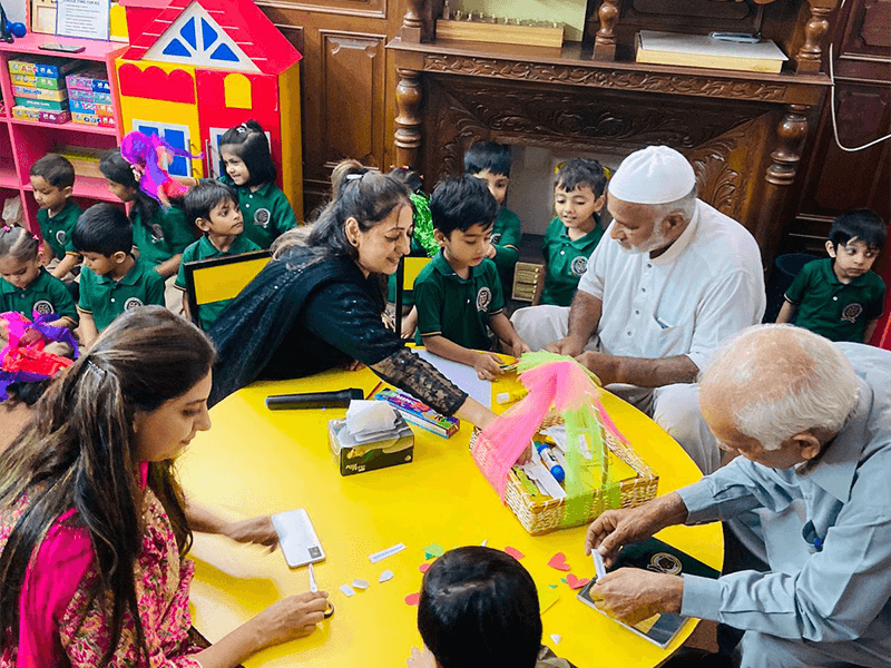 Grand Parents Day Activity Allama Iqbal Town Campus Lahore