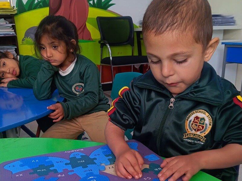 Letters Matching Activity Premium Campus, G-13 Islamabad