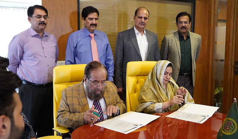 MoU Signing Ceremony Wagah Campus, Manawan (Lahore)
