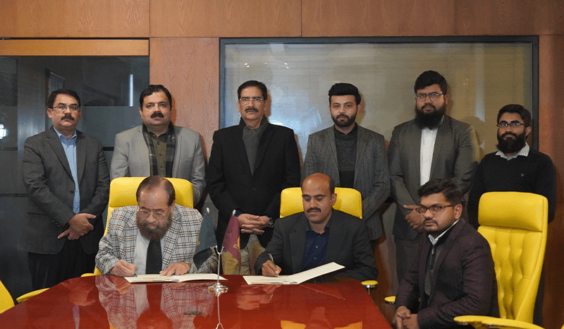 MoU Signing Ceremony Al-Maalik Campus, Shabbir Abad (Jhang)